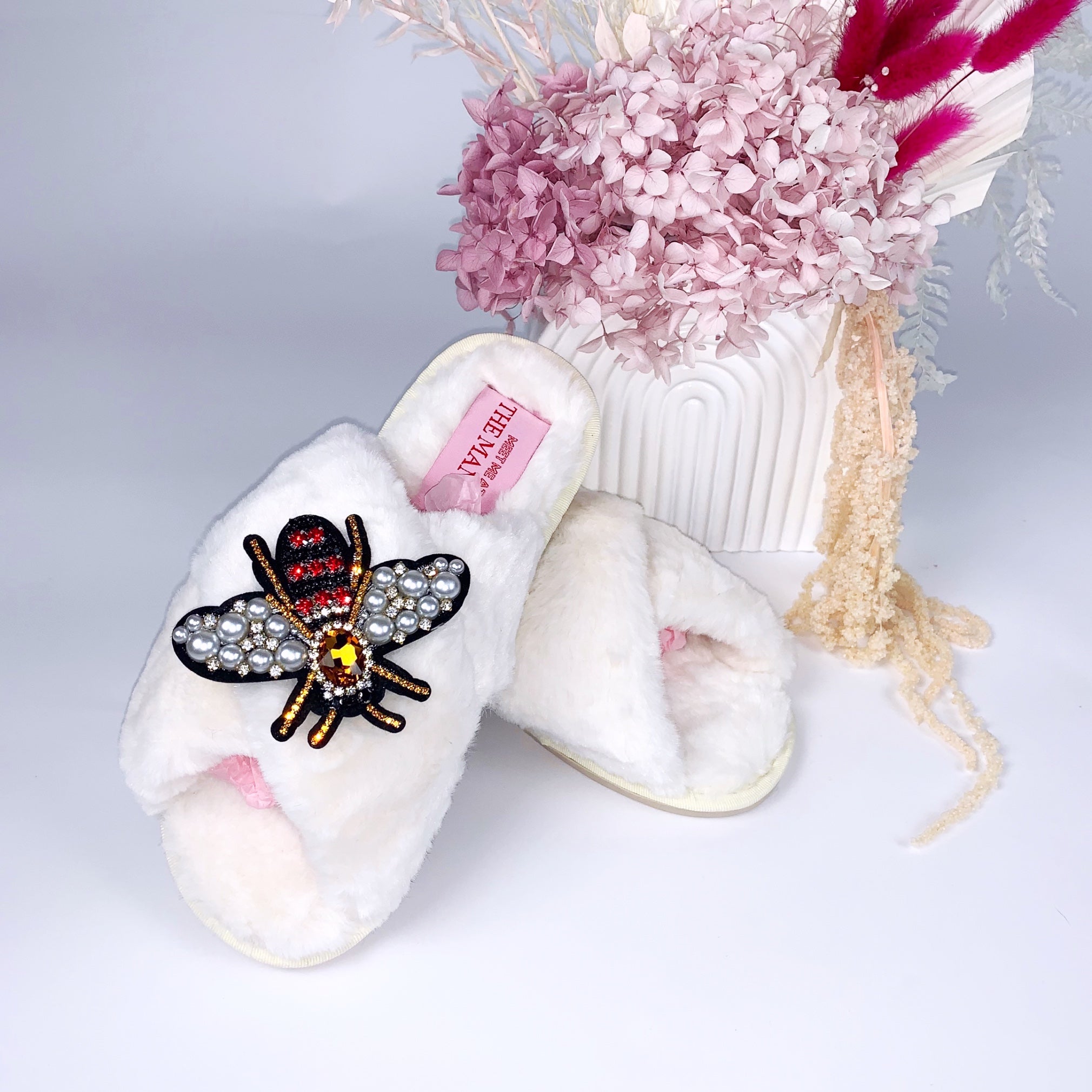 Queen Bee Slippers Meet Me At The Manor Official